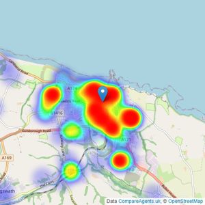 Henderson Property Services - Whitby listings heatmap