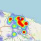 Henderson Property Services - Whitby listings heatmap