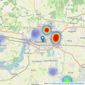 Henry Adams Simply New Homes - Chichester listings heatmap