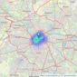 Henry Wiltshire - Manchester listings heatmap