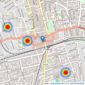 HES Parry & Drewett - Sutton listings heatmap