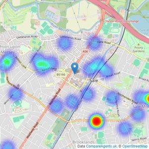 Hibbert Homes - Sale listings heatmap