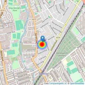 Higgins Homes PLC listings heatmap