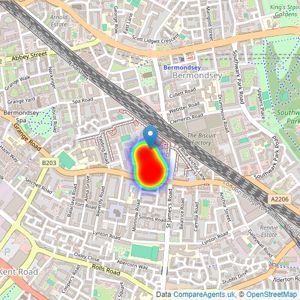 Higgins Homes PLC listings heatmap