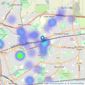 Highcastle Estates - Ilford listings heatmap