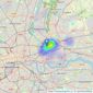 Highcastle Estates - London listings heatmap