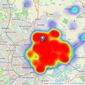 HoldenCopley - Mapperley listings heatmap