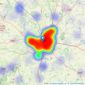 Holland Broadbridge - Shrewsbury listings heatmap