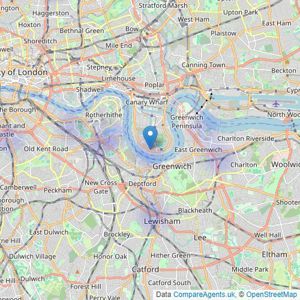 Holland Properties - London listings heatmap