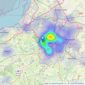 Hollis Morgan Auctions Bristol & West Country - Bristol listings heatmap