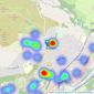 Holroyds - Baildon listings heatmap