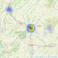 Holters Estate Agents - Shropshire listings heatmap