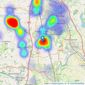 Home Truths - Chorley listings heatmap