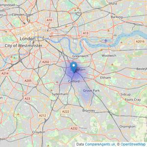 home2u ltd - London listings heatmap