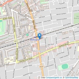 Homecare Estates - Wallington listings heatmap