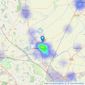 Homefind Solutions - Market Deeping listings heatmap