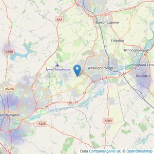 HomeMove Estate Agents LTD - Covering East Midlands listings heatmap