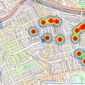 Homesite - Notting Hill - Sales listings heatmap