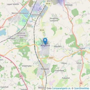 Homewise - Covering Bedfordshire and Buckinghamshire listings heatmap