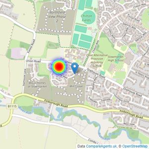 Hopkins Homes listings heatmap