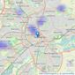 Hortons - Nottingham listings heatmap