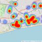 House & Son - Bournemouth listings heatmap