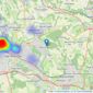 HouseShaw Sales & Lettings - Buckinghamshire, Penn listings heatmap