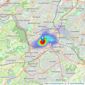 HPG - Bristol listings heatmap