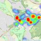 Hubbard Torlot - Selsdon listings heatmap