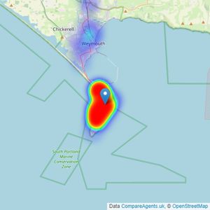 Hull Gregson Hull - Portland listings heatmap