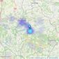 Humberts - Forest Row listings heatmap