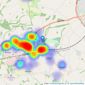 Hunter French - Corsham listings heatmap