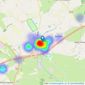 Hunter French - Wincanton listings heatmap