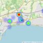 Hunters - Highcliffe listings heatmap