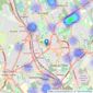 Hunters - Stoke-On-Trent listings heatmap