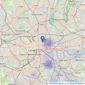 I AM REAL ESTATE - London listings heatmap