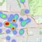 Ian Watkins Estate Agents - Worthing listings heatmap