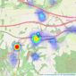 Ibbett Mosely - Borough Green listings heatmap