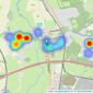 Ibbett Mosely - Otford listings heatmap