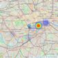 Icon Residential - London - Sales listings heatmap