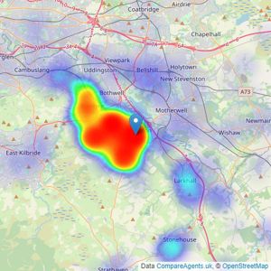 Igloo - Hamilton listings heatmap