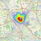 Imagine - WD25 listings heatmap