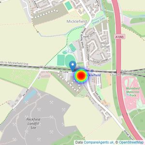 Incommunities Ltd listings heatmap