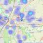 Indigo Greens - York listings heatmap