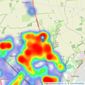 Indigo Residential - Barton Road listings heatmap