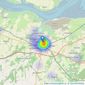 Invicta Estate Agents - Faversham listings heatmap