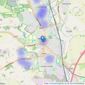 IPS Estates - IIkeston listings heatmap