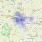 Isaac Estates - Bury St Edmunds listings heatmap