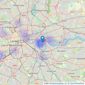 Ivory Real Estate - London listings heatmap