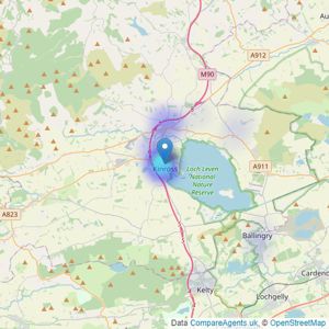 J & G Wilson Solicitors - Kinross listings heatmap